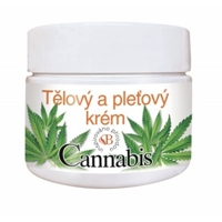 Tělový a pleťový krém CANNABIS 260 ml