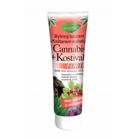 Bylinný balzám s Kaštanem Koňským CANNABIS + KOSTIVAL FORTE 200 ml